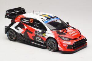 Toyota GR Yaris Rally1 #99 O. Solberg / E. Edmondson Rally Monte Carlo Winner 2026 IXO 1:18 18RMC269A メタル - 画像 4/6