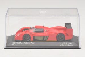 Toyota GT-One TS020 Street レッド Minichamps 1:43 433991603 メタル - 画像 4/5