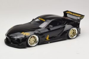 Toyota Supra GR A90 Pandem V1.0 ブラック TopSpeed 1:18 TS0307 レジン