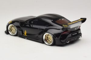 Toyota Supra GR A90 Pandem V1.0 ブラック TopSpeed 1:18 TS0307 レジン - 画像 5/6