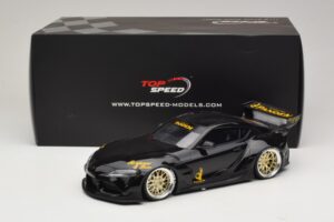 Toyota Supra GR A90 Pandem V1.0 ブラック TopSpeed 1:18 TS0307 レジン - 画像 6/6