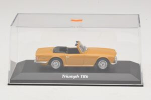 Triumph TR6 オレンジ Maxichamps 1:43 940132571 メタル - 画像 4/5