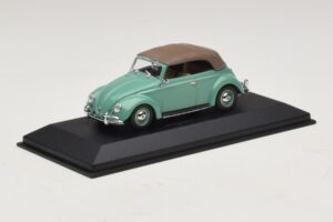 Volkswagen 1200 カブリオレ ソフトトップ グリーン Minichamps 1:43 430052042 メタル - 画像 2/5