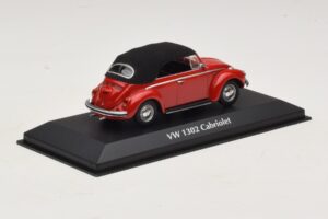 Volkswagen 1302 カブリオレ レッド Maxichamps 1:43 940055031 メタル - 画像 2/5
