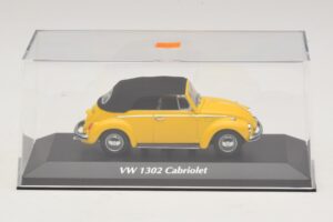 Volkswagen 1302 カブリオレ イエロー Maxichamps 1:43 940055030 メタル - 画像 4/5