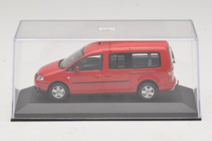Volkswagen Caddy 2K Bus レッド Minichamps 1:43 CADDY009 メタル - 画像 4/5