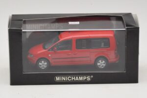 Volkswagen Caddy 2K Bus レッド Minichamps 1:43 CADDY009 メタル - 画像 5/5