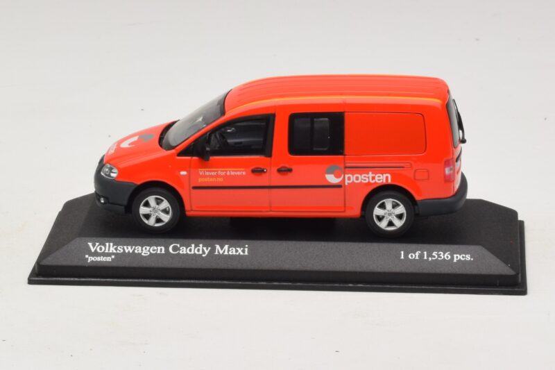 Volkswagen Caddy Maxi Mk3 Norway Post Minichamps 1:43 403057005 メタル