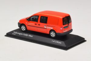 Volkswagen Caddy Maxi Mk3 Norway Post Minichamps 1:43 403057005 メタル - 画像 3/5
