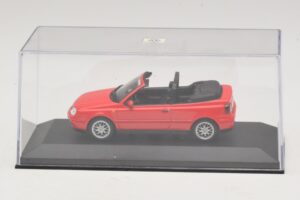 Volkswagen Golf Mk4 カブリオレ レッド ディーラーエディション Minichamps 1:43 GOLF006 メタル - 画像 4/5
