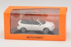 Volkswagen Golf Mk4 カブリオレ ホワイト Maxichamps 1:43 940058330 メタル - 画像 5/5