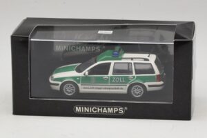 Volkswagen Golf Mk4 Variant Polizei Minichamps 1:43 430056090 メタル - 画像 5/5