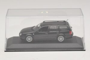 Volkswagen Golf Mk4 Variant Sport Highline BBS Edition ブラック Minichamps 1:43 GOLF008 メタル - 画像 4/5