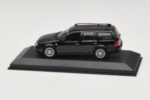 Volkswagen Golf Mk4 Variant Sport Highline BBS Edition ブラック 交換用箱 Minichamps 1:43 GOLF008-R1 メタル