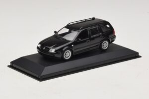 Volkswagen Golf Mk4 Variant Sport Highline BBS Edition ブラック 交換用箱 Minichamps 1:43 GOLF008-R1 メタル - 画像 2/5