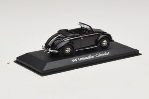 Volkswagen Hebmuller カブリオレ ブラック Maxichamps 1:43 940052130 メタル - 画像 2/5