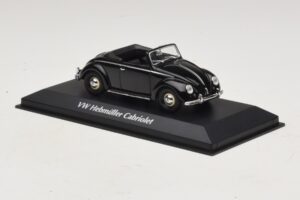 Volkswagen Hebmuller カブリオレ ブラック Maxichamps 1:43 940052130 メタル - 画像 3/5
