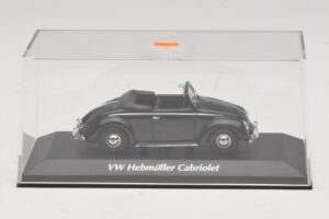 Volkswagen Hebmuller カブリオレ ブラック Maxichamps 1:43 940052130 メタル - 画像 4/5