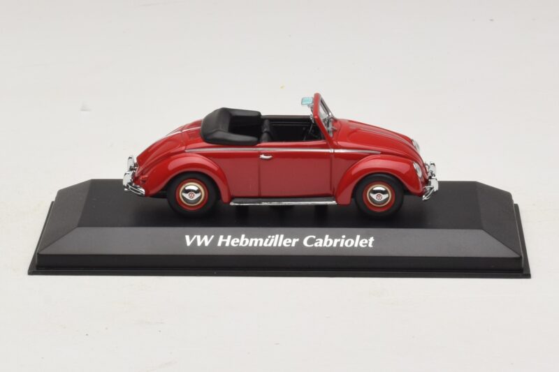 Volkswagen Hebmuller カブリオレ レッド Maxichamps 1:43 940052131 メタル