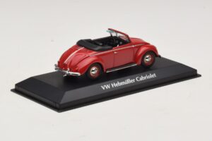 Volkswagen Hebmuller カブリオレ レッド Maxichamps 1:43 940052131 メタル - 画像 2/5