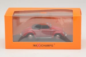 Volkswagen Hebmuller カブリオレ レッド Maxichamps 1:43 940052131 メタル - 画像 5/5