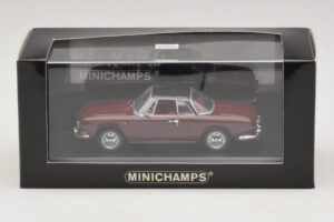 Volkswagen Karmann Ghia レッド ブラックルーフ Minichamps 1:43 GHIA002 メタル - 画像 5/5