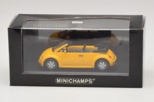 Volkswagen New Beetle カブリオレ イエロー Minichamps 1:43 BEETLE002 メタル - 画像 5/5