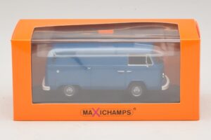 Volkswagen T2b デリバリーバン ブルー Maxichamps 1:43 940053061 メタル - 画像 5/5