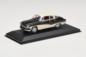Wartburg A311 ダークブルー ホワイト Minichamps 1:43 WARBURG001 メタル - 画像 2/5