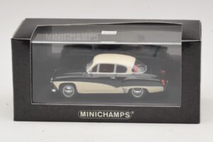 Wartburg A311 ダークブルー ホワイト Minichamps 1:43 WARBURG001 メタル - 画像 5/5